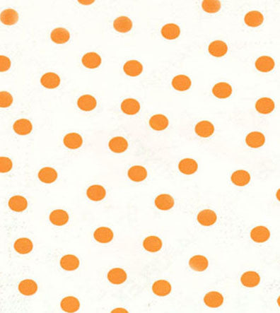 Halloween Fabric Polkadot Fabric Witchypoo Fabric Orange -  Israel