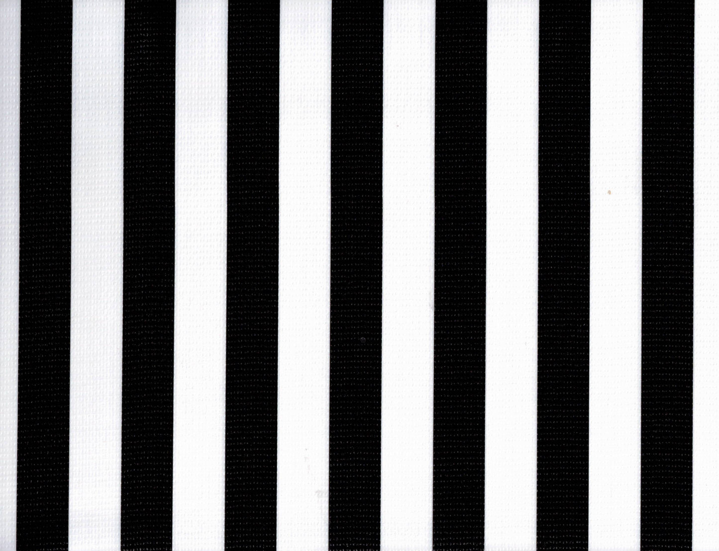 Black Stripe Oilcloth Fabric