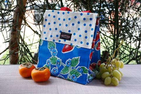 Oilcloth store lunch bag