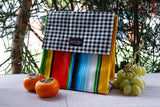 Oilcloth Insulated Lunch Bag - Serape