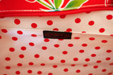 Oilcloth Weekender Bag - Red Cherry