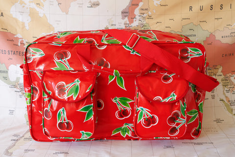 Oilcloth weekend bag Outlet