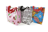 Oilcloth Lunch Tote with handles