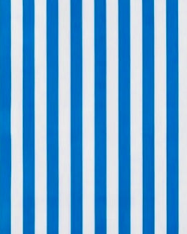Blue Stripe Oilcloth Fabric