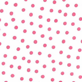 Pink Polka Dot Oilcloth Fabric