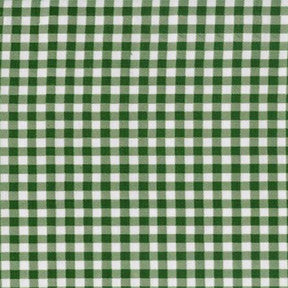 Forest Green Gingham Oilcloth Fabric