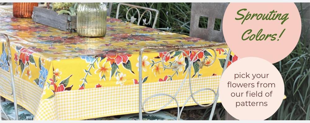 Yellow Gingham Oilcloth Fabric – Oilcloth Alley